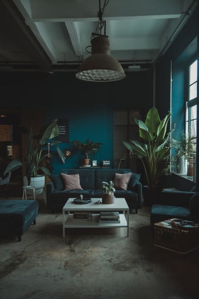 Image showcasing 40+ Gorgeous Moody Living Room Decor Ideas for a Modern Touch (2025)