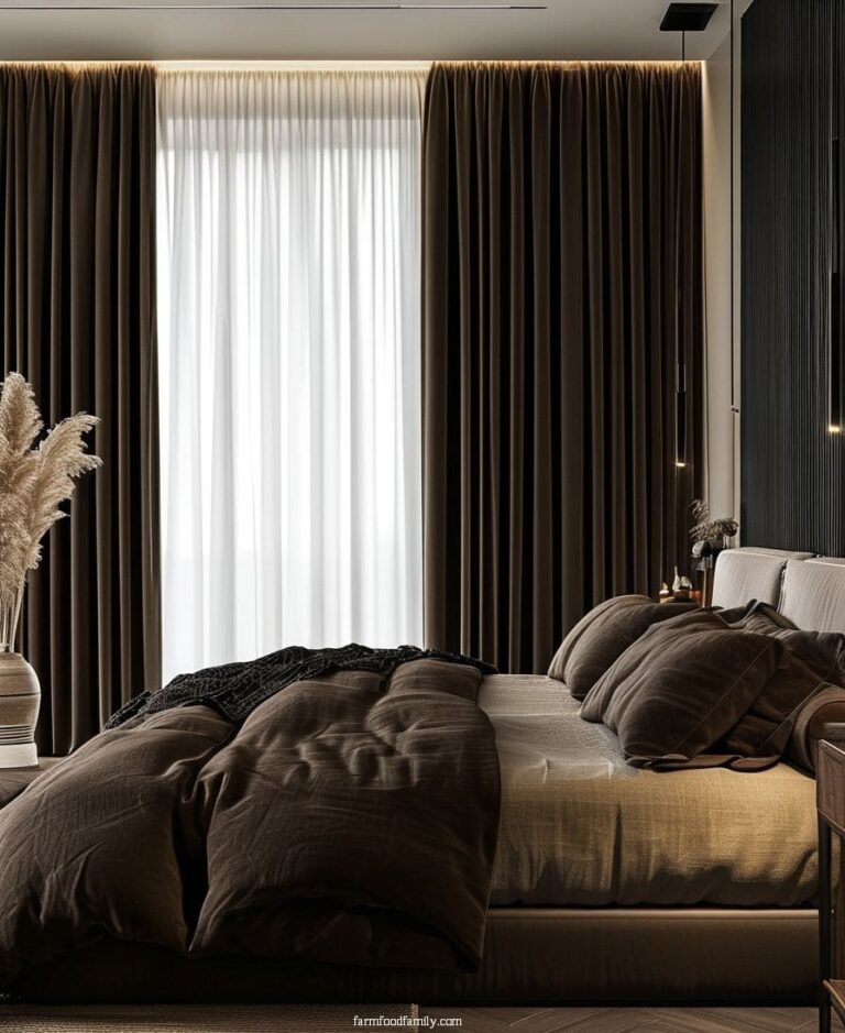 50+ Chic Black and Brown Bedroom Ideas for a Timeless Aesthetic (2025)