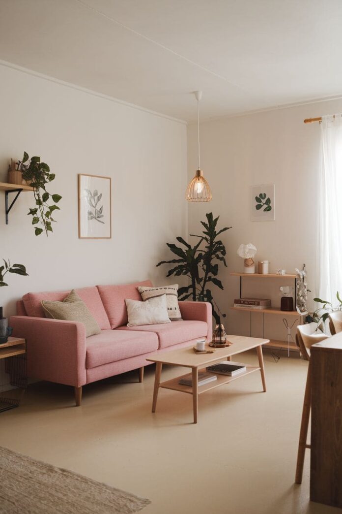 60+ Chic Pink Couch Living Room Ideas for a Stylish Makeover (2025)