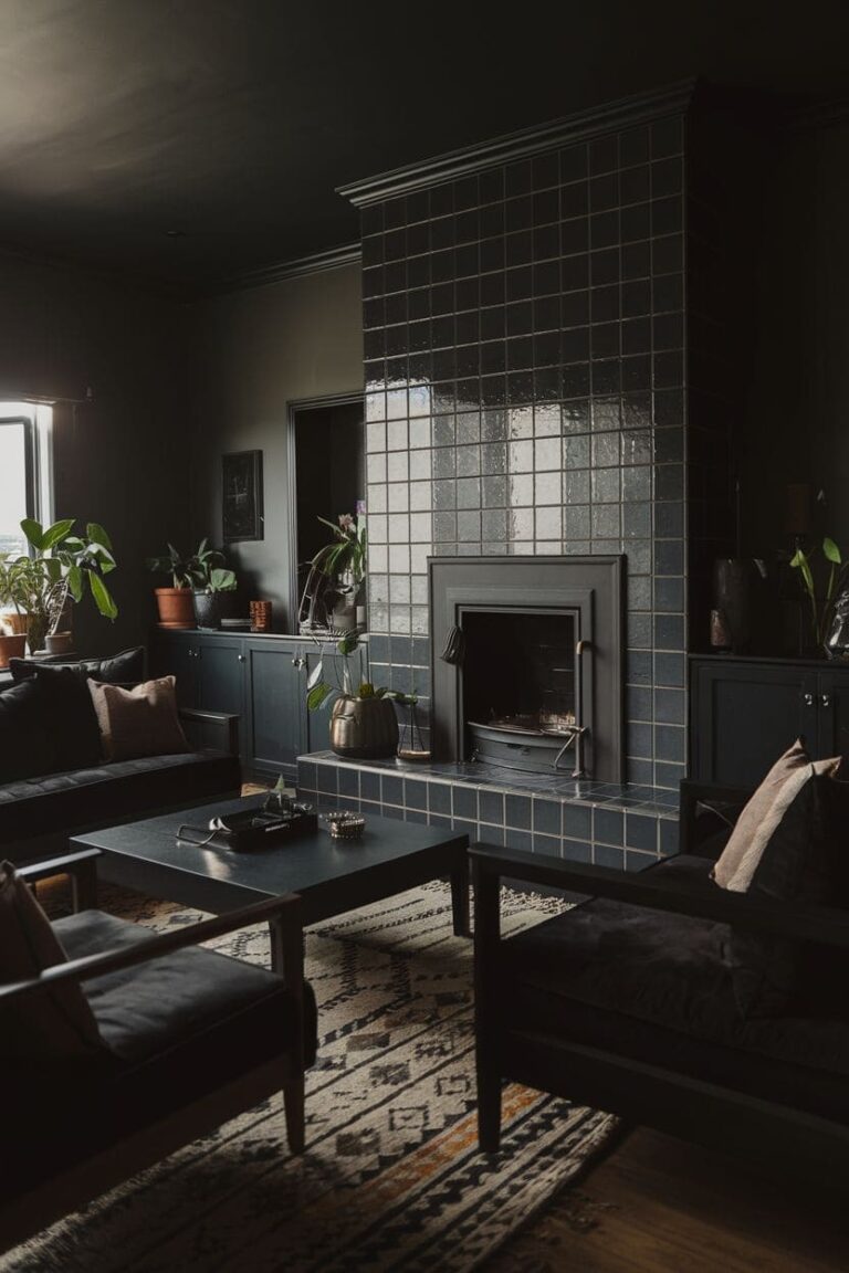 40+ Gorgeous Moody Living Room Decor Ideas for a Modern Touch (2025) - Moody Apartment Renovation Ideas