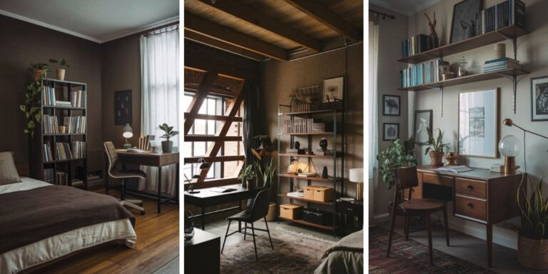 60+ Mystical Dark Academia Bedroom Ideas for a Cozy, Vintage Vibe