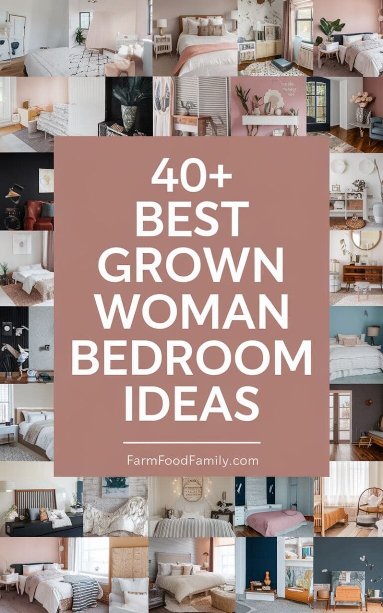 40+ Elegant Grown Woman Bedroom Ideas You’ll Absolutely Love (2025)