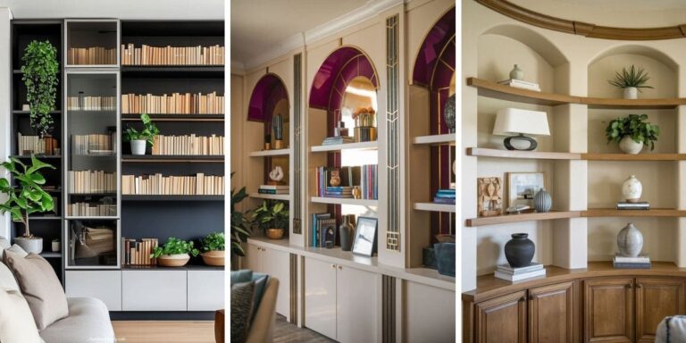 80+ Space-Saving Built-In Shelves to Keep Your Living Room Clutter-Free