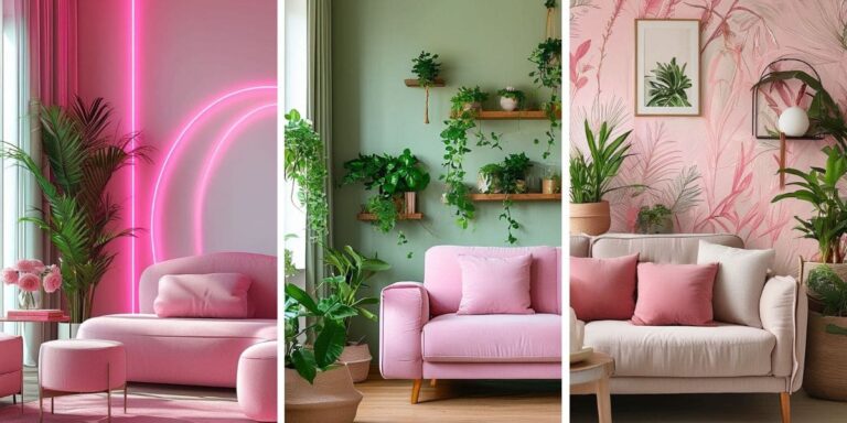 45+ Dreamy Pink Living Room Ideas for Instant Elegance