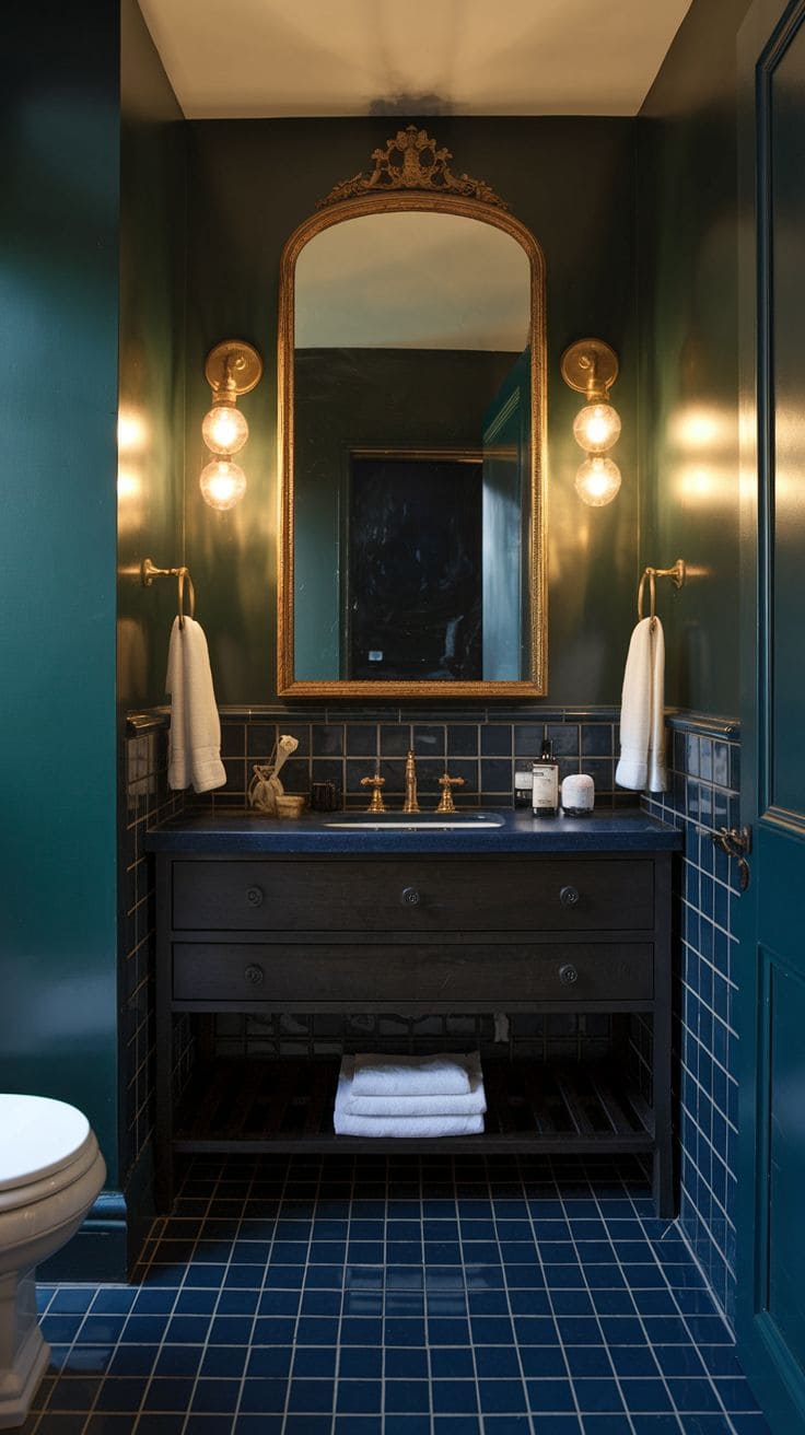 40 Moody Dark Academia Bathroom Ideas To Elevate Your Decor 2026 40 Moody Dark Academia Bathroom Ideas To Elevate Your Decor 2026