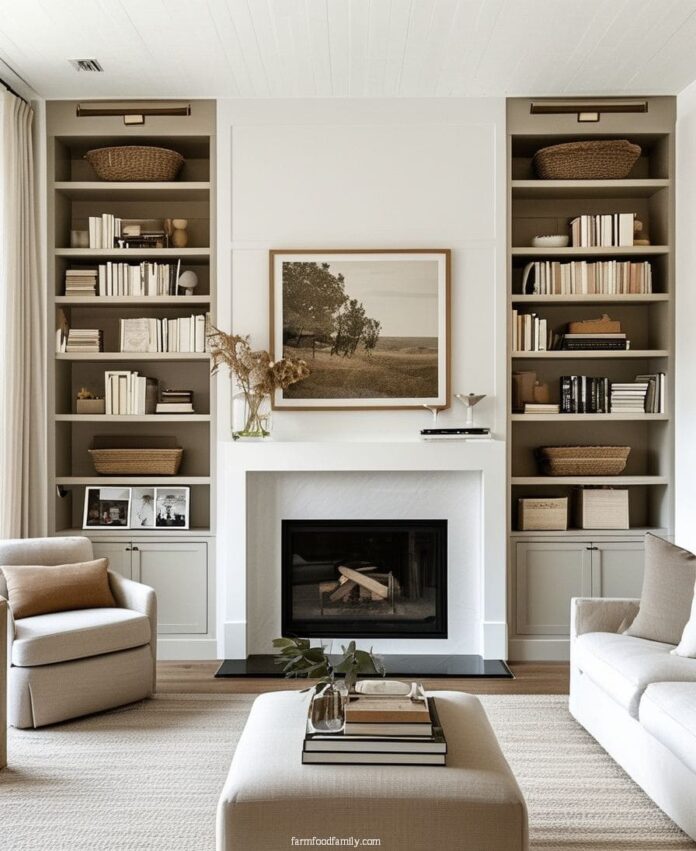 100+ Genius Living Room Storage Ideas to Maximize Space (2026) - Space-Efficient Living Room Storage Ideas