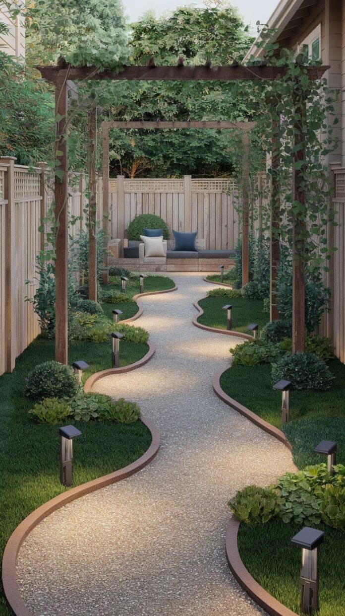 60+ Brilliant Long Narrow Backyard Ideas to Maximize Space (2025)