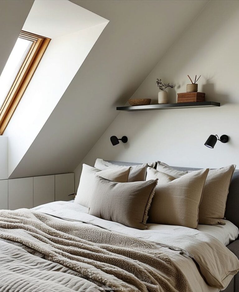 40+ Stunning Sloped Ceiling Bedroom Ideas That Maximize Space (2025)