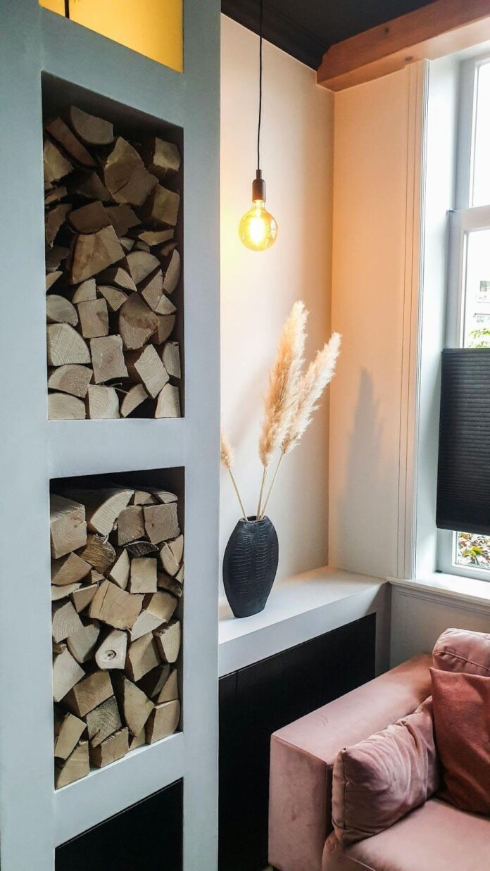 Living Room Fireplace Alcove Ideas