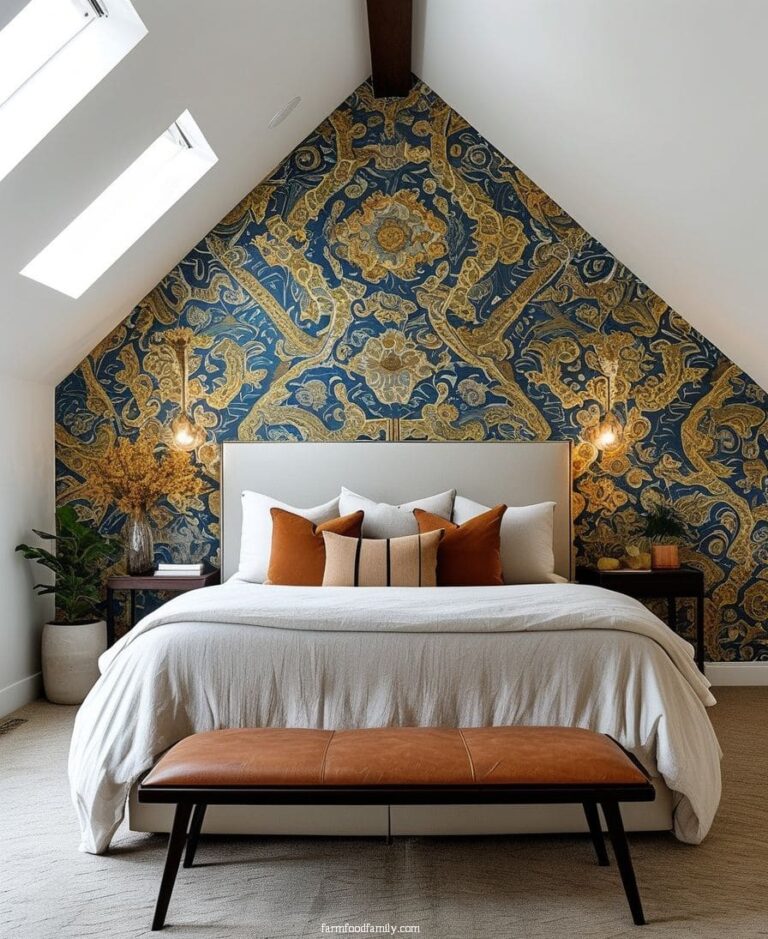 40+ Stunning Sloped Ceiling Bedroom Ideas That Maximize Space (2025)