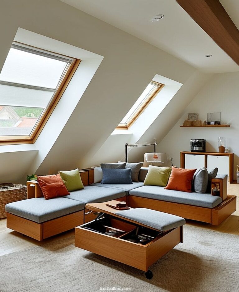 40+ Clever Sloped Ceiling Living Room Ideas That Maximize Space (2025)