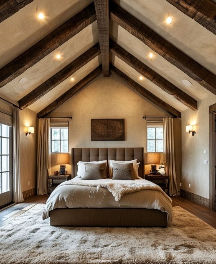 40+ Stunning Sloped Ceiling Bedroom Ideas That Maximize Space (2025)