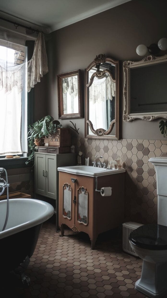 60+ Cozy Moody Bathroom Ideas for a Relaxing Retreat (2025 ...