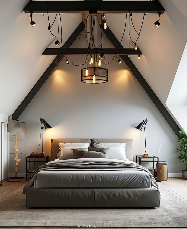 40+ Stunning Sloped Ceiling Bedroom Ideas That Maximize Space (2025)