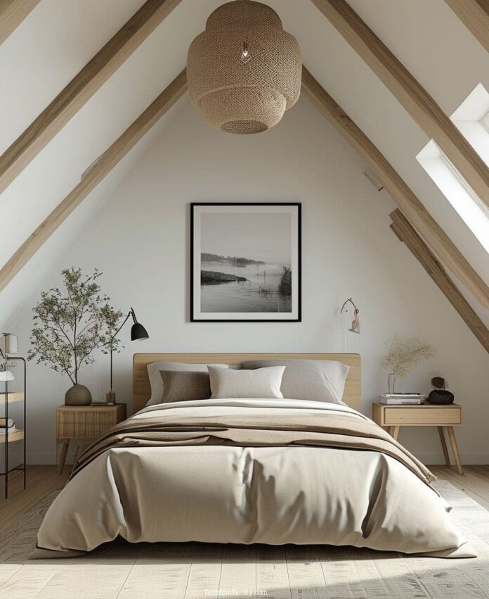 40+ Stunning Sloped Ceiling Bedroom Ideas That Maximize Space (2025)