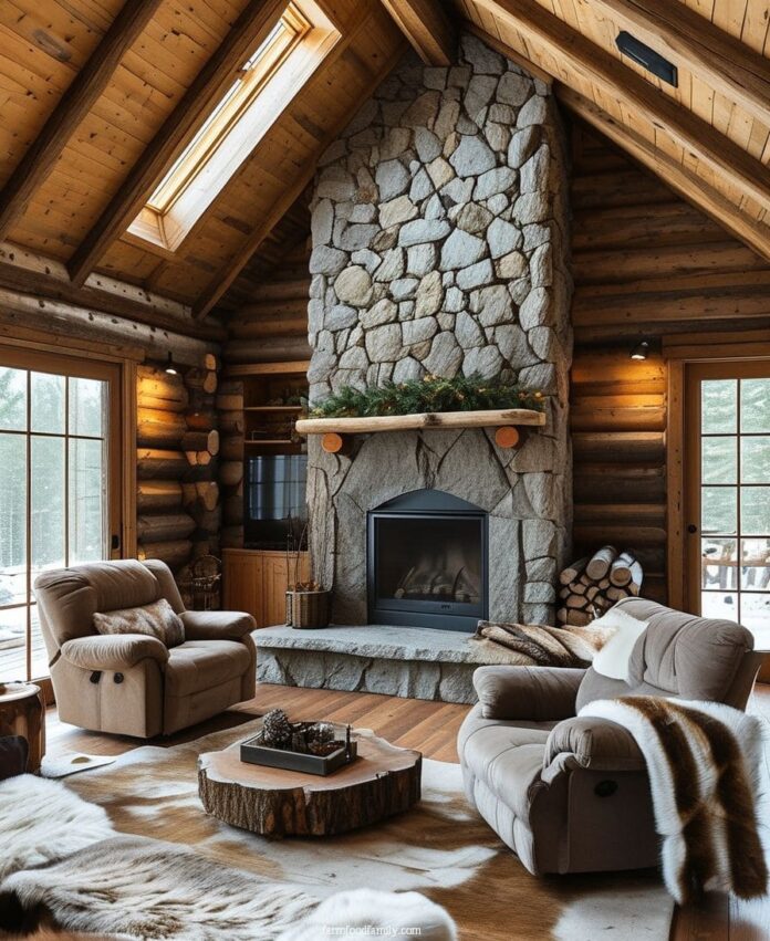 Picture of 40+ Clever Sloped Ceiling Living Room Ideas That Maximize Space (2025)