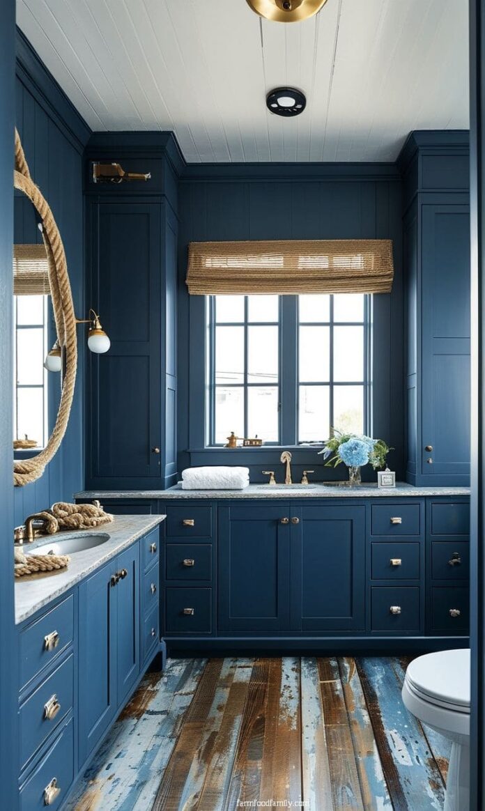 40+ Stunning Moody Blue Bathroom Ideas to Upgrade Your Oasis (2025)