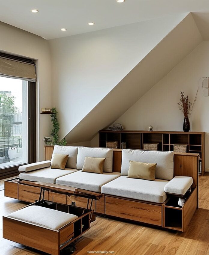 40+ Clever Sloped Ceiling Living Room Ideas That Maximize Space (2025)