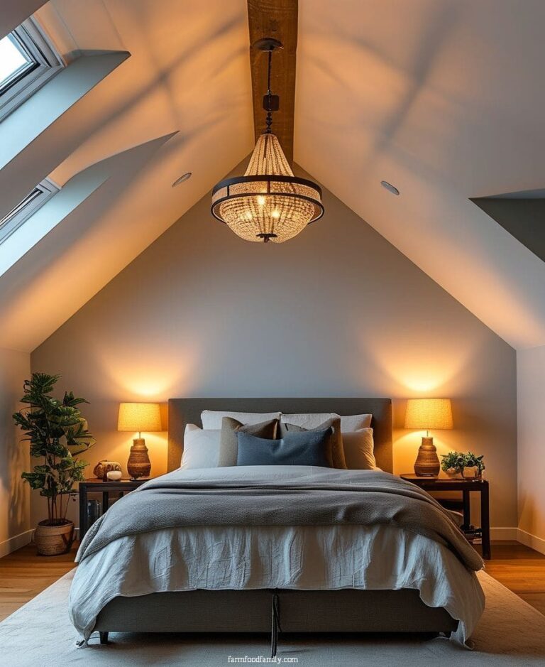 40+ Stunning Sloped Ceiling Bedroom Ideas That Maximize Space (2025)