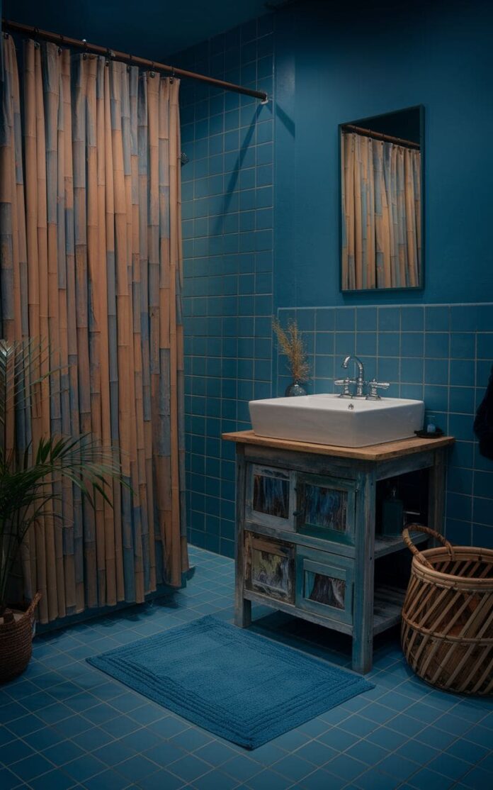 40+ Stunning Moody Blue Bathroom Ideas to Upgrade Your Oasis (2025)