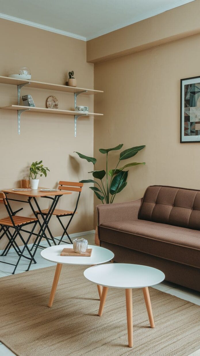 60+ Stunning Small Apartment Living Room Ideas to Maximize Your Space ...