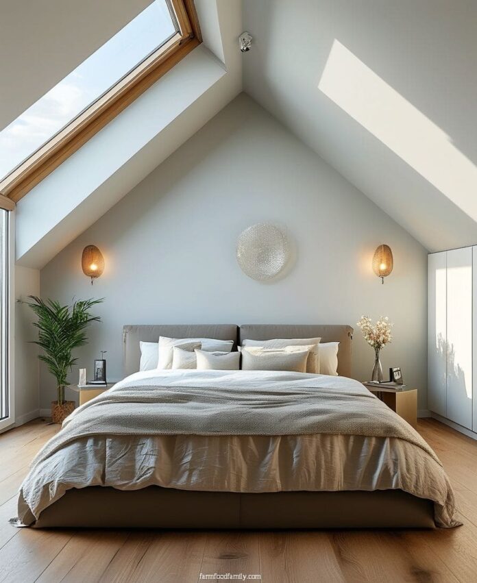40+ Stunning Sloped Ceiling Bedroom Ideas That Maximize Space (2026)