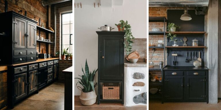 40+ Striking Black Kitchen Cabinet Ideas for a Contemporary Touch (2025)