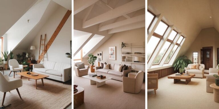 40+ Clever Sloped Ceiling Living Room Ideas That Maximize Space
