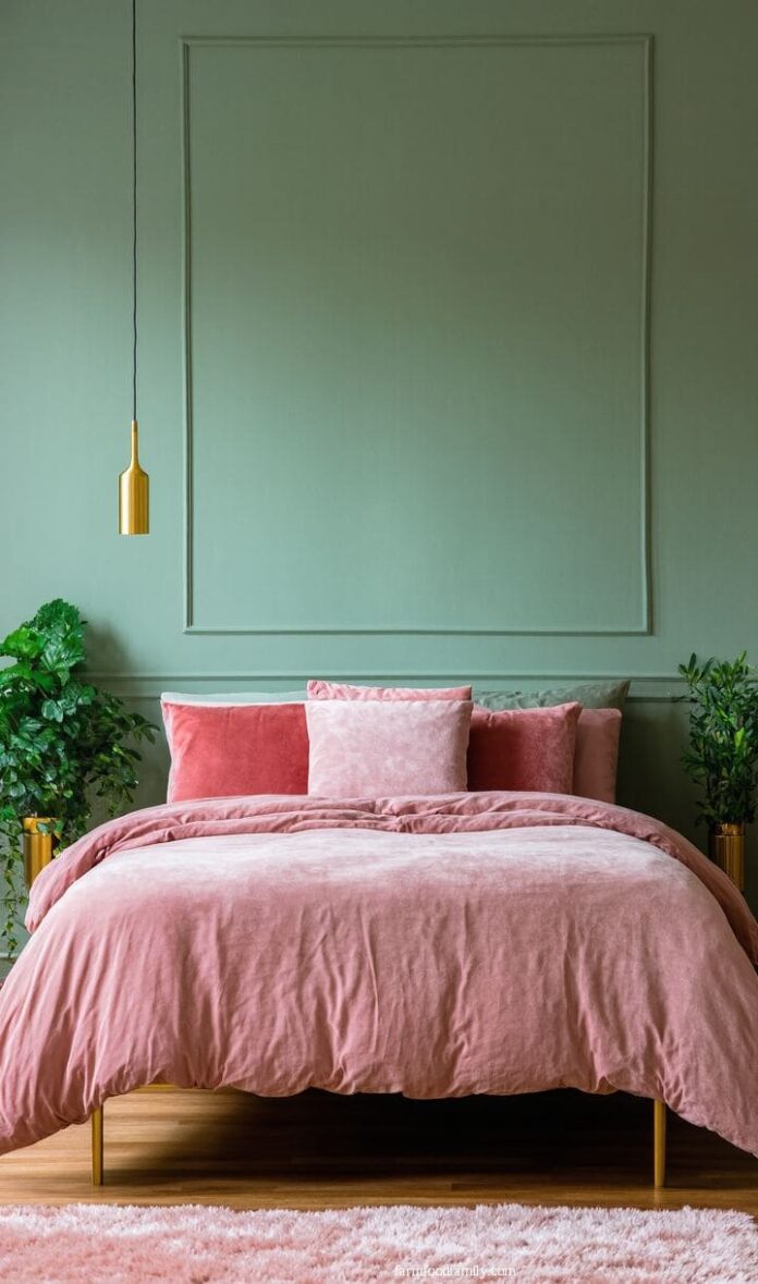 40+ Stunning Pink and Sage Green Bedroom Ideas You Need to See (2026 ...