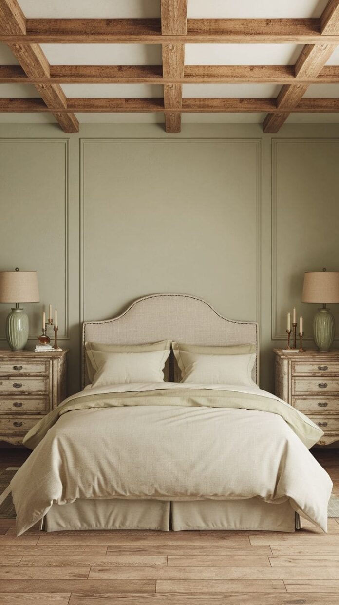 40+ Cozy Beige and Sage Green Bedroom Ideas You’ll Adore (2025 ...