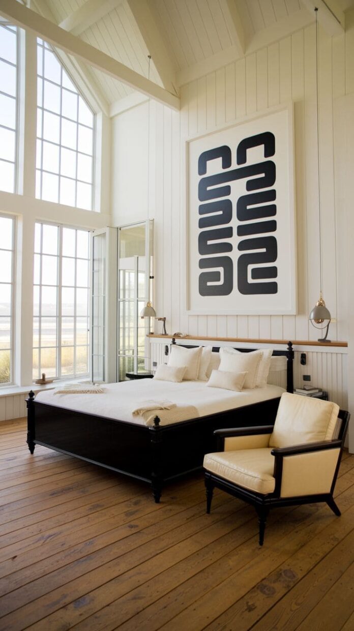 40+ Stunning Cream and Black Bedroom Ideas You’ll Want to Steal (2025) | FarmFoodFamily