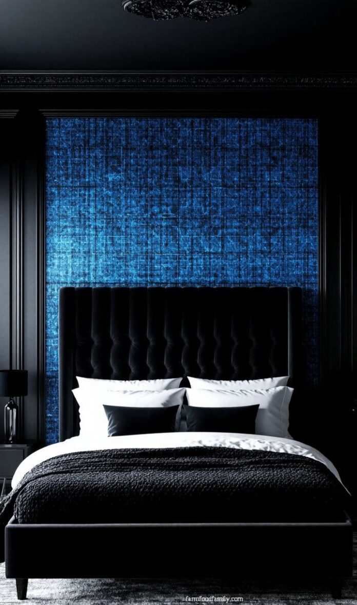 40+ Stunning Blue and Black Bedroom Ideas You’ll Instantly Love (2025