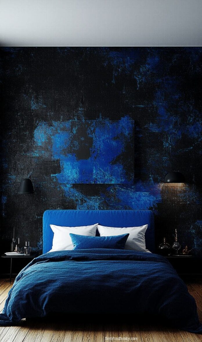 40+ Stunning Blue and Black Bedroom Ideas You’ll Instantly Love (2025