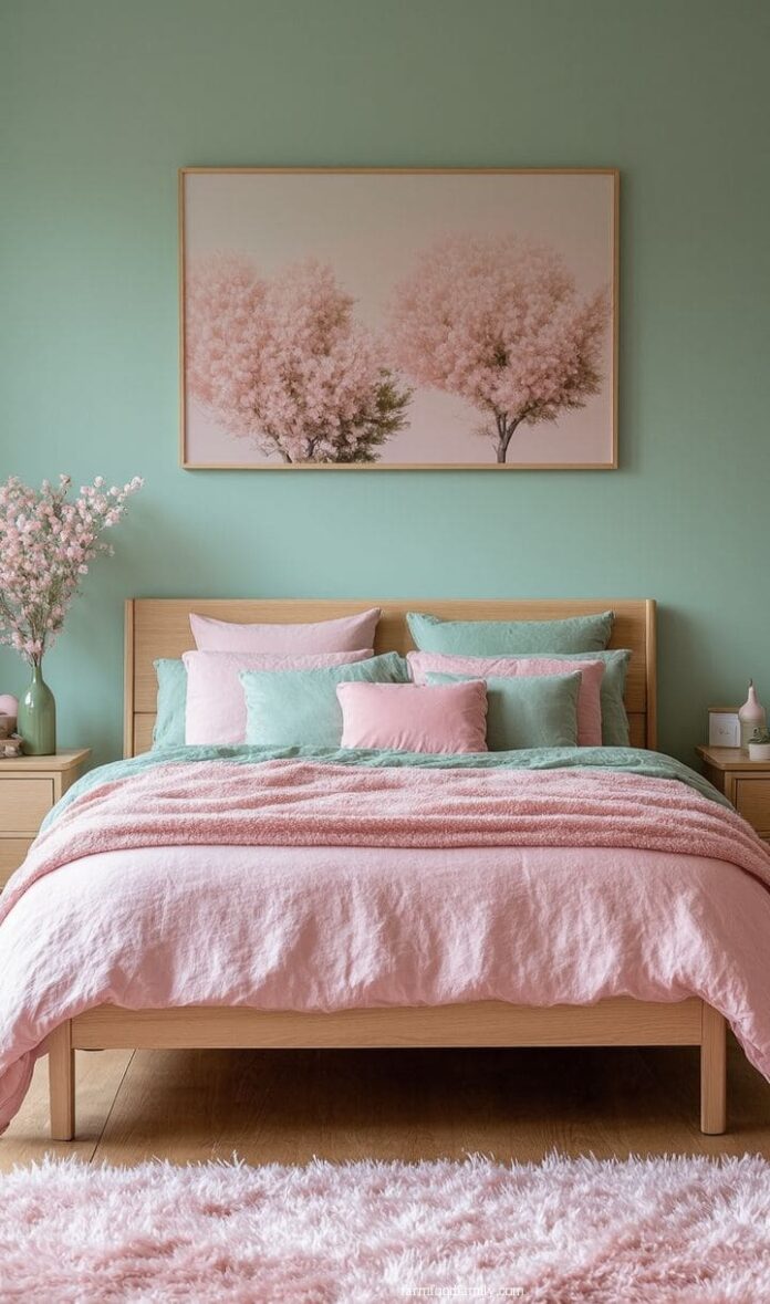 40+ Stunning Pink and Sage Green Bedroom Ideas You Need to See (2026 ...