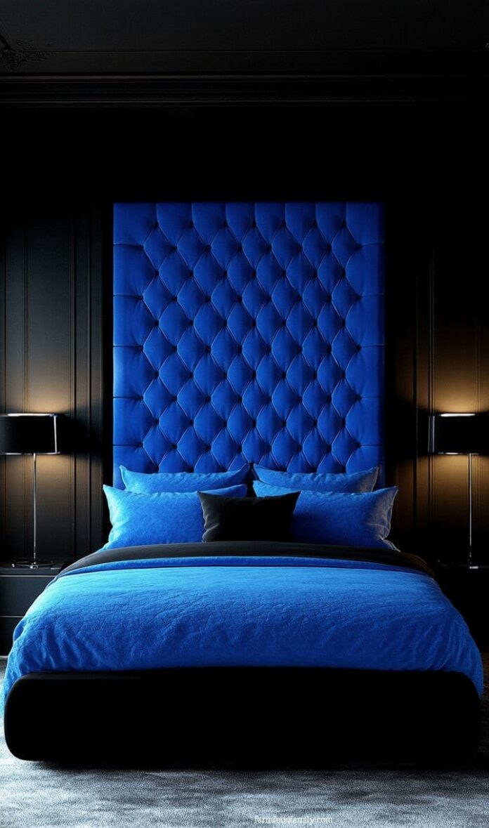 40+ Stunning Blue and Black Bedroom Ideas You’ll Instantly Love (2025
