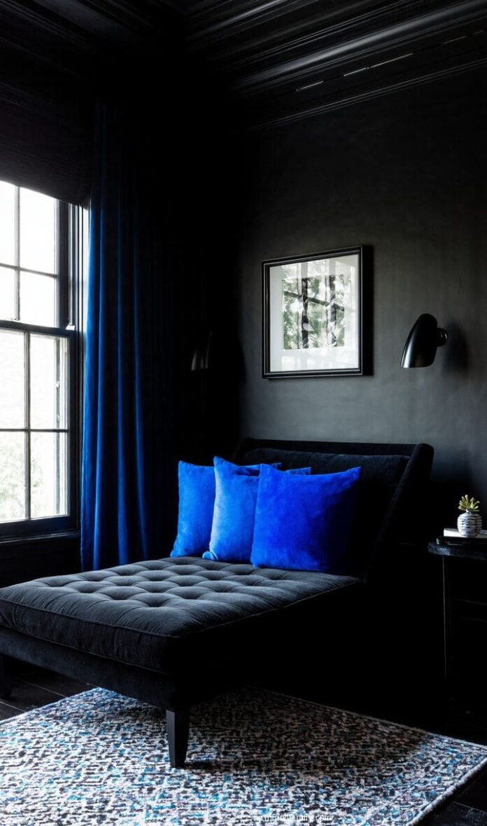 40+ Stunning Blue and Black Bedroom Ideas You’ll Instantly Love (2025