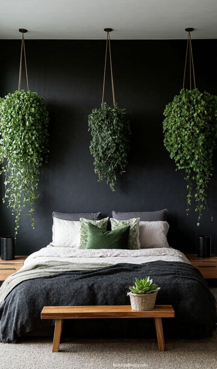 40+ Bold Black and Sage Green Bedroom Ideas That Feel Like Luxury (2025) | FarmFoodFamily