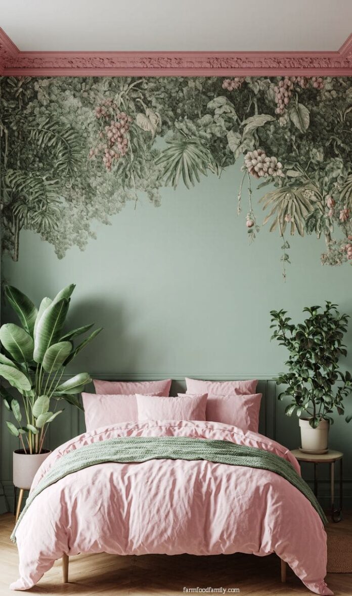 40+ Stunning Pink and Sage Green Bedroom Ideas You Need to See (2026 ...