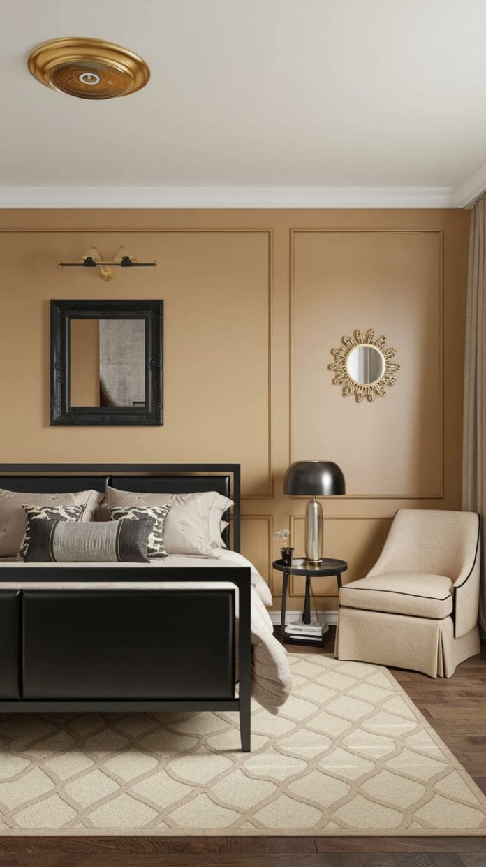 40+ Cozy Beige and Black Bedroom Ideas You’ll Instantly Love (2025 ...
