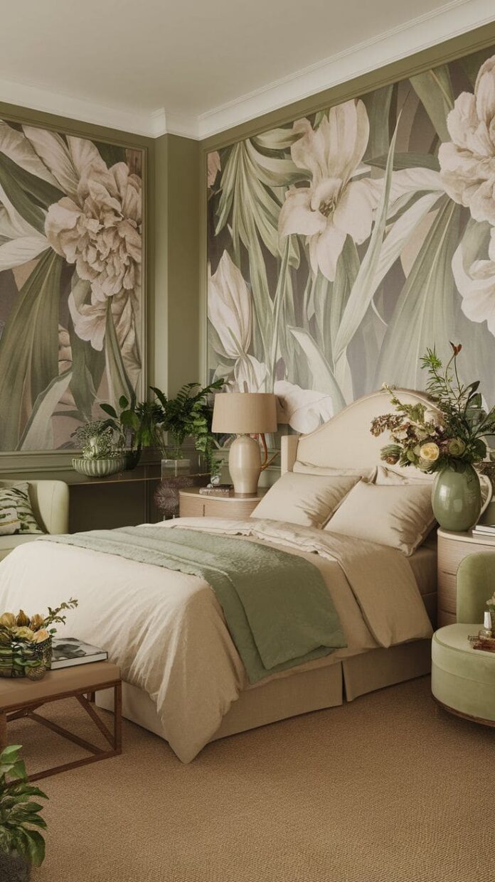 40+ Cozy Beige and Sage Green Bedroom Ideas You’ll Adore (2025 ...