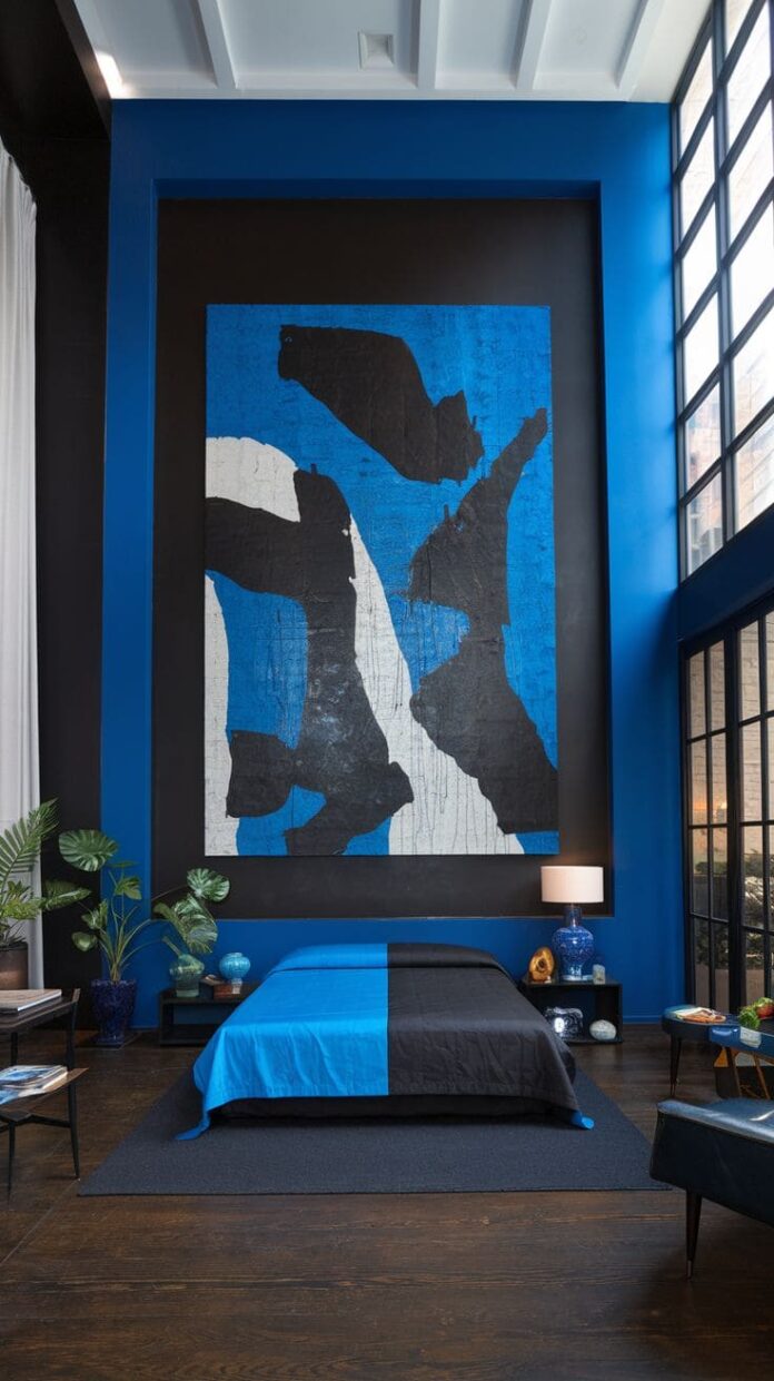 40+ Stunning Blue and Black Bedroom Ideas You’ll Instantly Love (2025