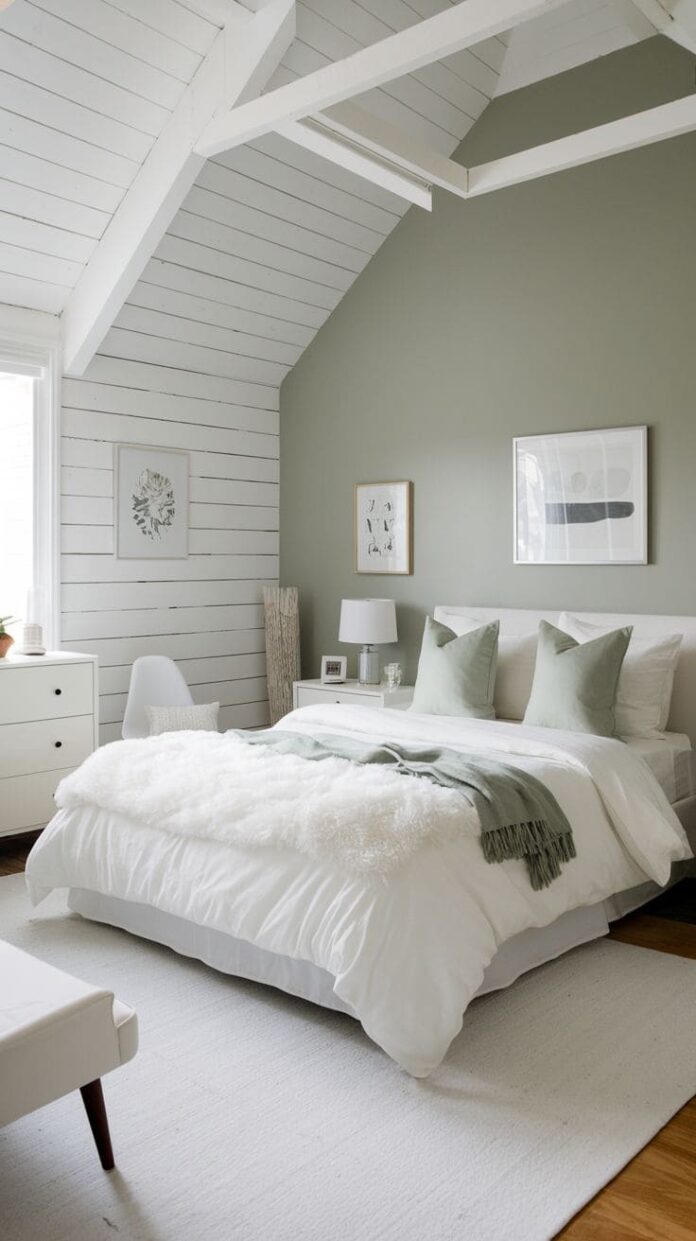 40+ Gorgeous White and Sage Green Bedroom Ideas for Instant Calm (2025 ...