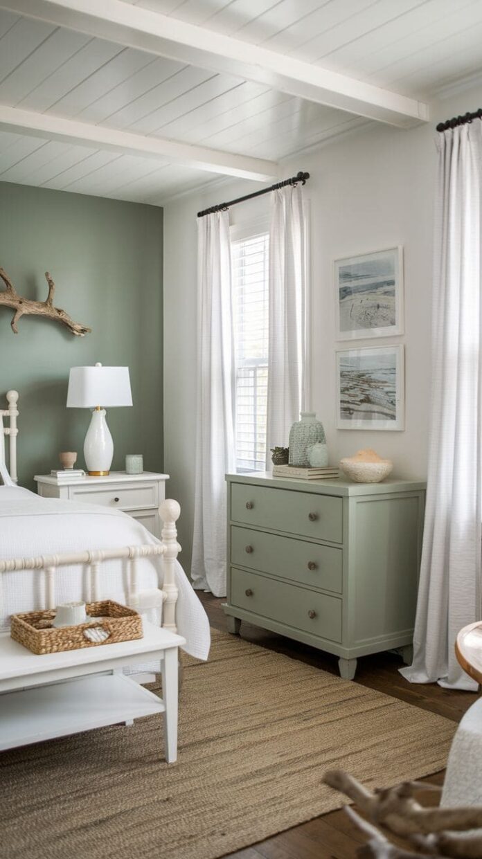 40+ Gorgeous White and Sage Green Bedroom Ideas for Instant Calm (2025 ...