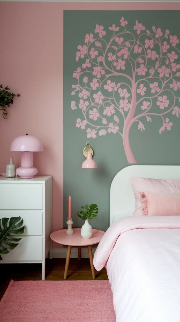 40+ Stunning Pink and Sage Green Bedroom Ideas You Need to See (2025 ...