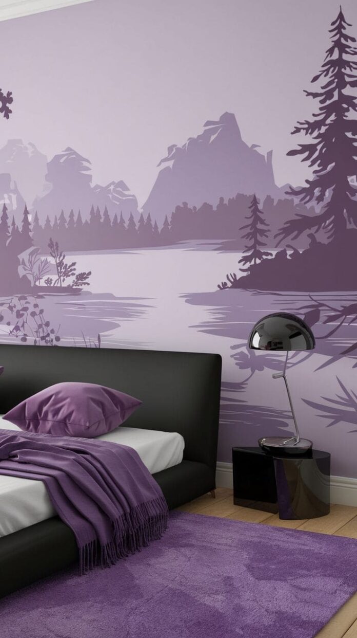 30+ Jaw-Dropping Purple and Black Bedroom Ideas for a Glamorous Look ...