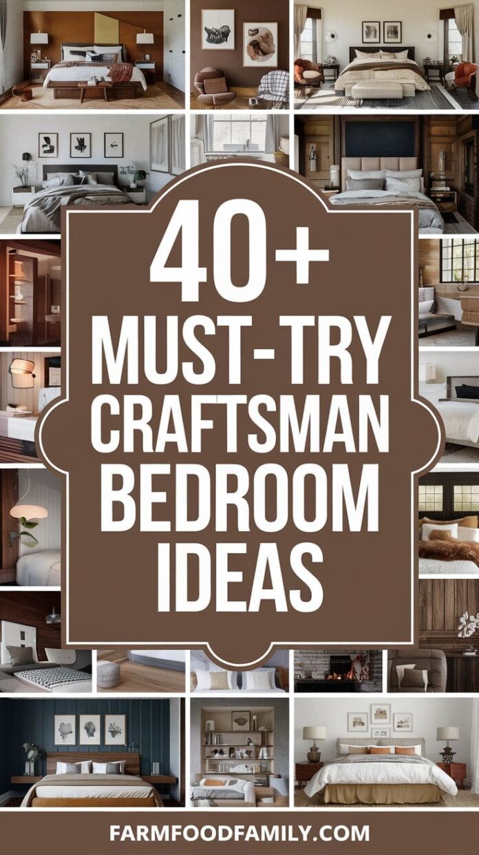 40+ Eye-Catching Craftsman Bedroom Ideas You’ll Want to Steal (2026 ...