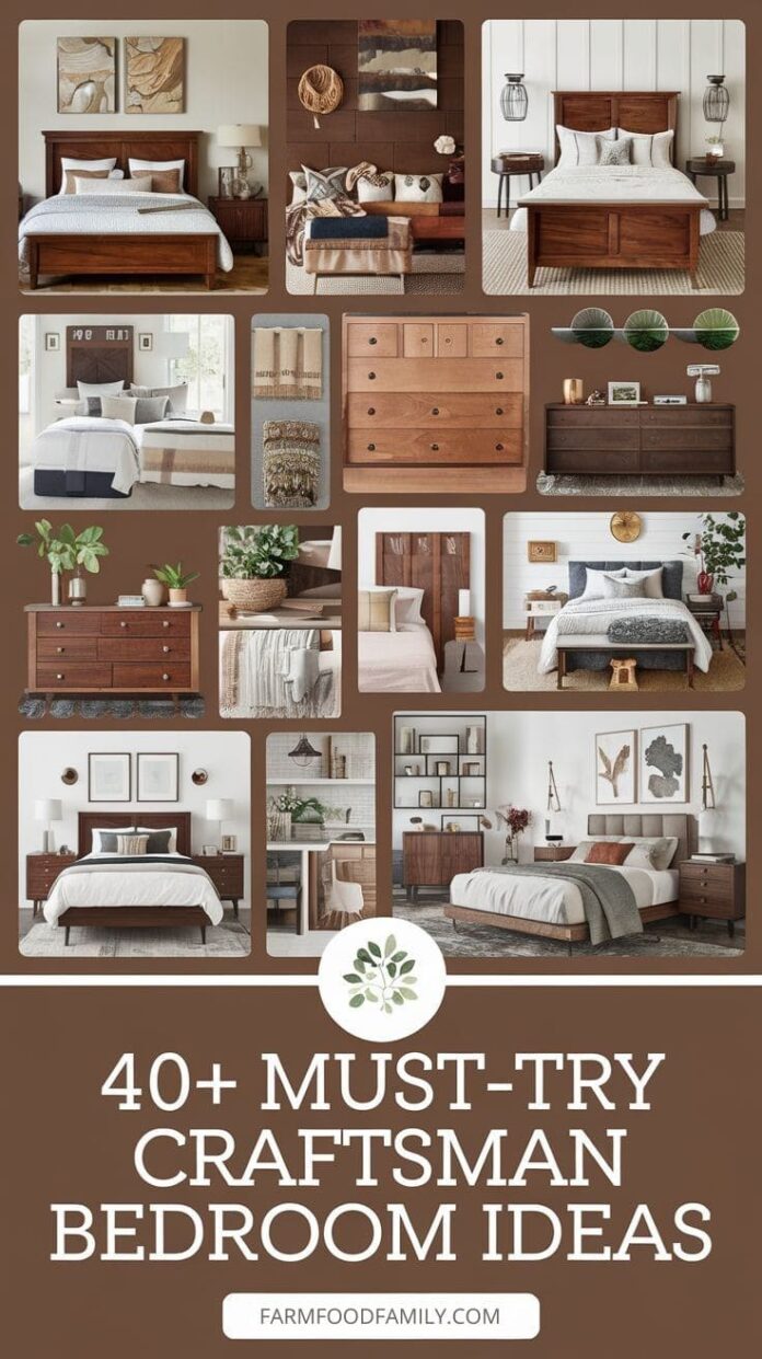 40+ Eye-Catching Craftsman Bedroom Ideas You’ll Want to Steal (2026 ...