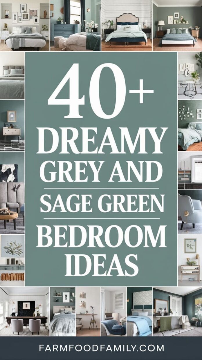 40+ Grey and Sage Green Bedroom Ideas for the Perfect Serene Space ...