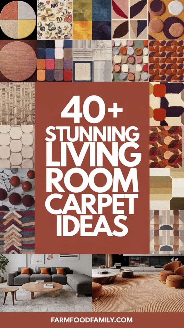 40+ Cozy Living Room Carpet Ideas That Will Wow Your Guests (2026 ...