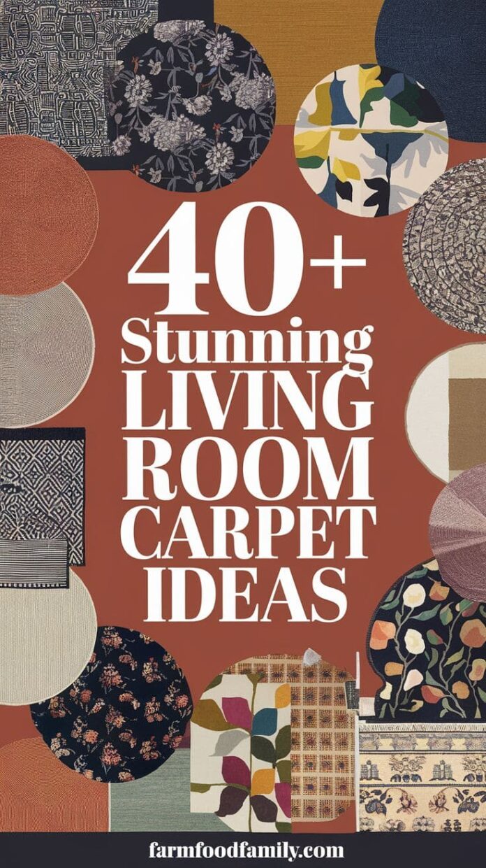 40+ Cozy Living Room Carpet Ideas That Will Wow Your Guests (2025 ...